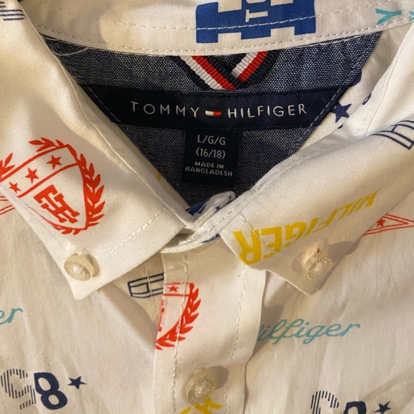 Big Kids Tommy Hilfiger Button down - Picture 4 of 5
